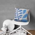 thumbnail image 7 of Floral Farmhouse Colorful Watercolor Flower Throw Pillow Covers 16"x16", Set Of 4, Linen Study Sofa Cushion Cover Indoor Living Room Home Decor, 7 of 7