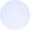 thumbnail image 1 of Ahgly Company Indoor Round Solid Blue Modern Area Rugs, 6' Round, 1 of 4