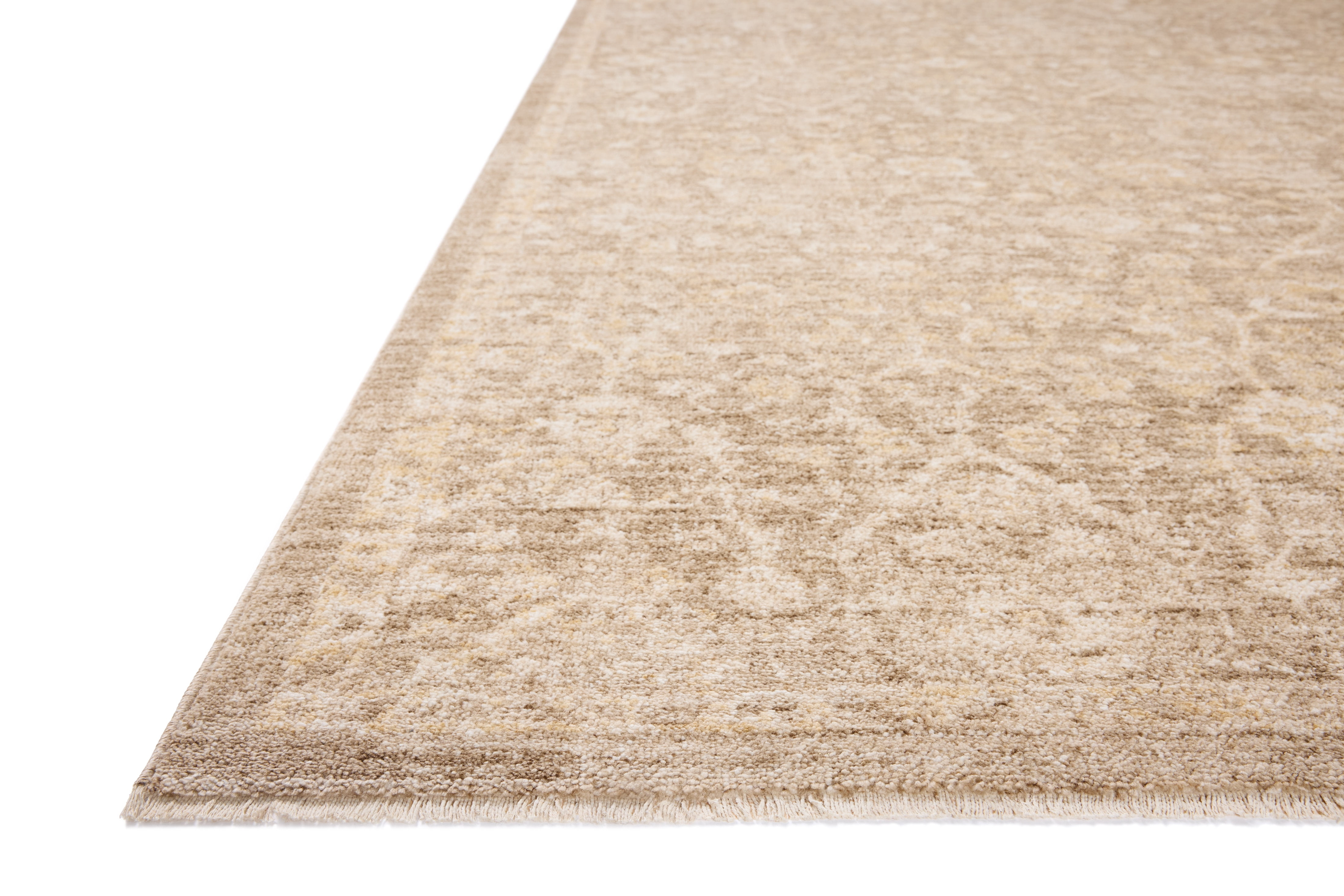 Chris Loves Julia x Loloi Palma Bark / Natural 3'-6" x 5'-6" Accent Rug