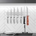 thumbnail image 2 of 40cm Stainless Steel Magnetic Self-adhesive Knife Holder Rack for Kitchen Utensils Storage, 2 of 5
