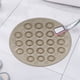 thumbnail image 5 of Alfombra antideslizante con ventosas - Alfombra de ducha redonda de PVC para seguridad en el baño - Alfombra anticaída de 30x30cm con lazo colgante, 5 of 5