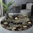thumbnail image 6 of Circle Area Rug, Christmas Golden Doodle 1 Washable Non-Slip Floor Carpet, Soft Rug for Living Room Bedroom Decor 59 Inch, 6 of 6