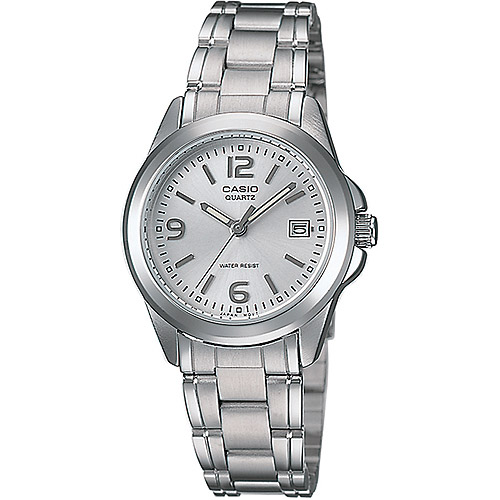 Casio Women39;s Silver Dial Watch, StainlessSteel Bracelet 