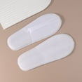 thumbnail image 5 of 10 Pairs Nonslip Cloth Fabric Closed Toe Single Uses Slippers for Home Hotel SPAs Weddings Party Guests and Travel Needs, 5 of 9