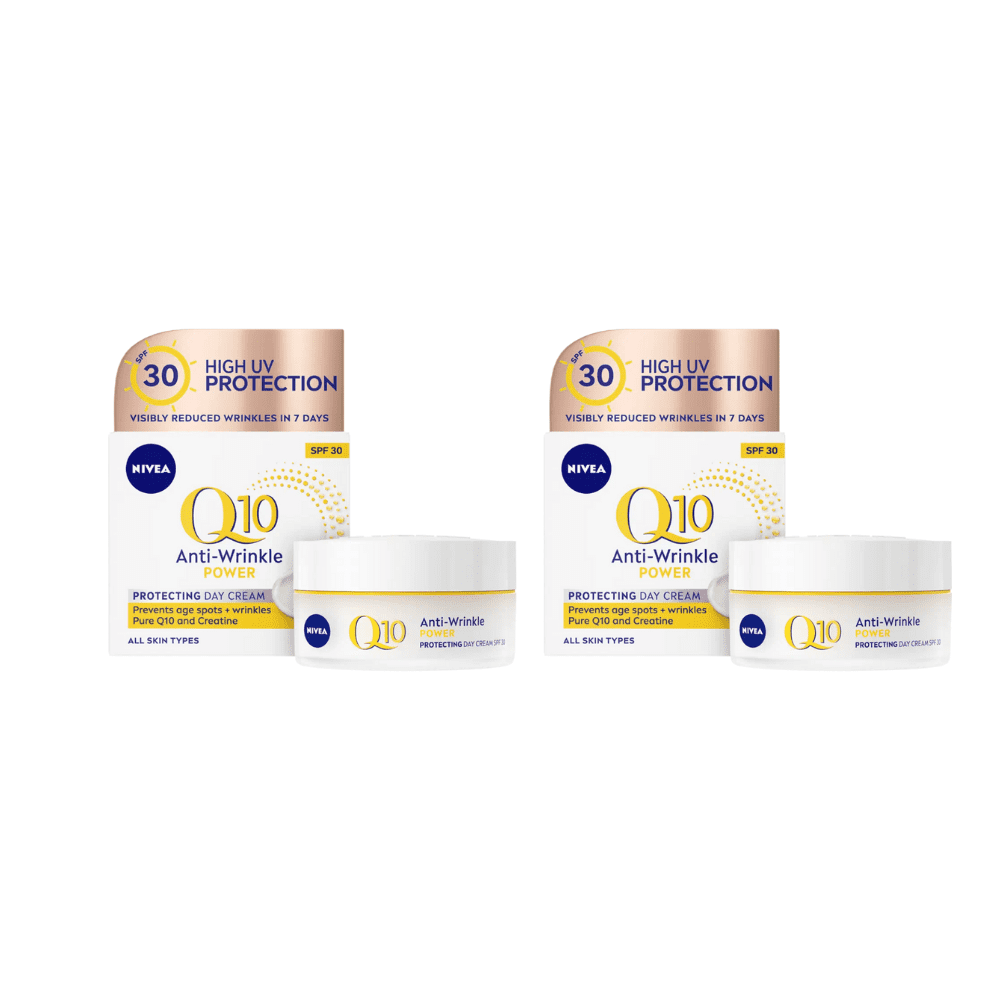 nivea glutathione cream NIVEA Q10 Plus Creatine Anti Wrinkle Day Cream, 1.7oz, Reduces Fine Lines