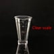 thumbnail image 4 of Jigger doble transparente de resina de plástico Advancent 1/2 Oz taza de medición S, 4 of 6