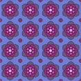 thumbnail image 1 of Ahgly Company Machine Washable Indoor Square Transitional Dark Magenta Purple Area Rugs, 7' Square, 1 of 7