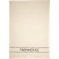 thumbnail image 3 of VHC Brands Sawyer Mill Charcoal 'Farmhouse' Kitchen Towel, Black, 19x28, 3 of 5