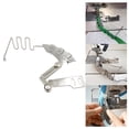 thumbnail image 3 of Piezas de la máquina de coser plana perfecl Dispositivo de carpeta de cordón de soldadura de tuberías Guía ajustable 20 mm, 3 of 8