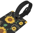 thumbnail image 3 of Hirioo Flower (2) for Luggage ID Tag with Adjustable Strap Travel Baggage Bag Tags Suitcase Identify Labels for Women Men, 3 of 7