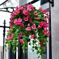 thumbnail image 4 of Steadline Lifelike Artificial Morning Glory Flowers with Vibrant Colors for Mother's Day Decor Indoor Outdoor Display No Watering Needed Durable, 4 of 7