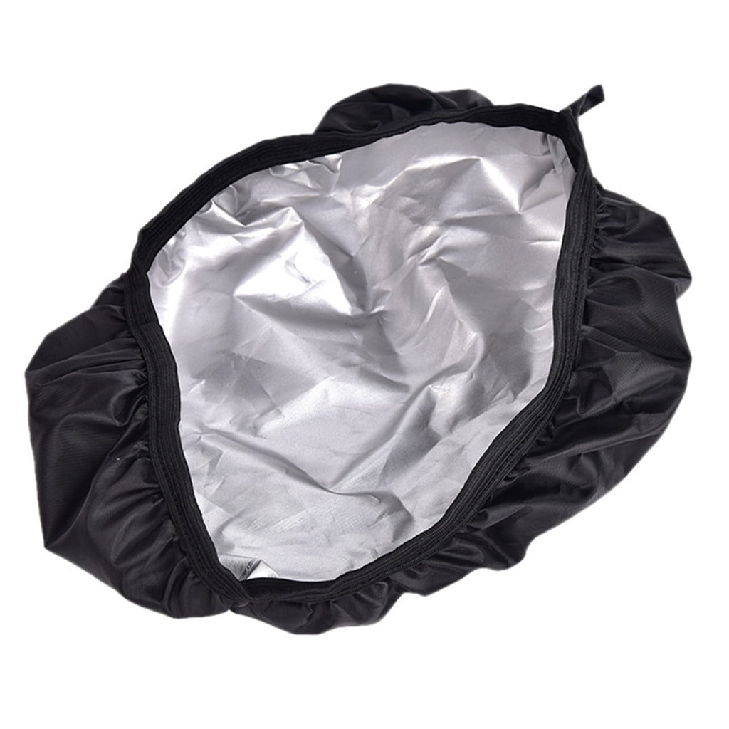 New Bike Seat Waterproof Rain Cover Dust Resistant Bicycle Saddle Cover Black