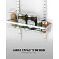 thumbnail image 5 of 9-Tier Over The Door Pantry Organizer, Pantry Organization and Storage, Black Hanging Basket Wall Spice Rack Seasoning Shelves, Home Bedroom Storage, 5 of 13