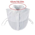 thumbnail image 5 of Ywmsfl Adjustable Peplum Neckpiece For Shirt Dress Stylish Layering Accessory Lightweight False Collar Comfortable Design, 5 of 16