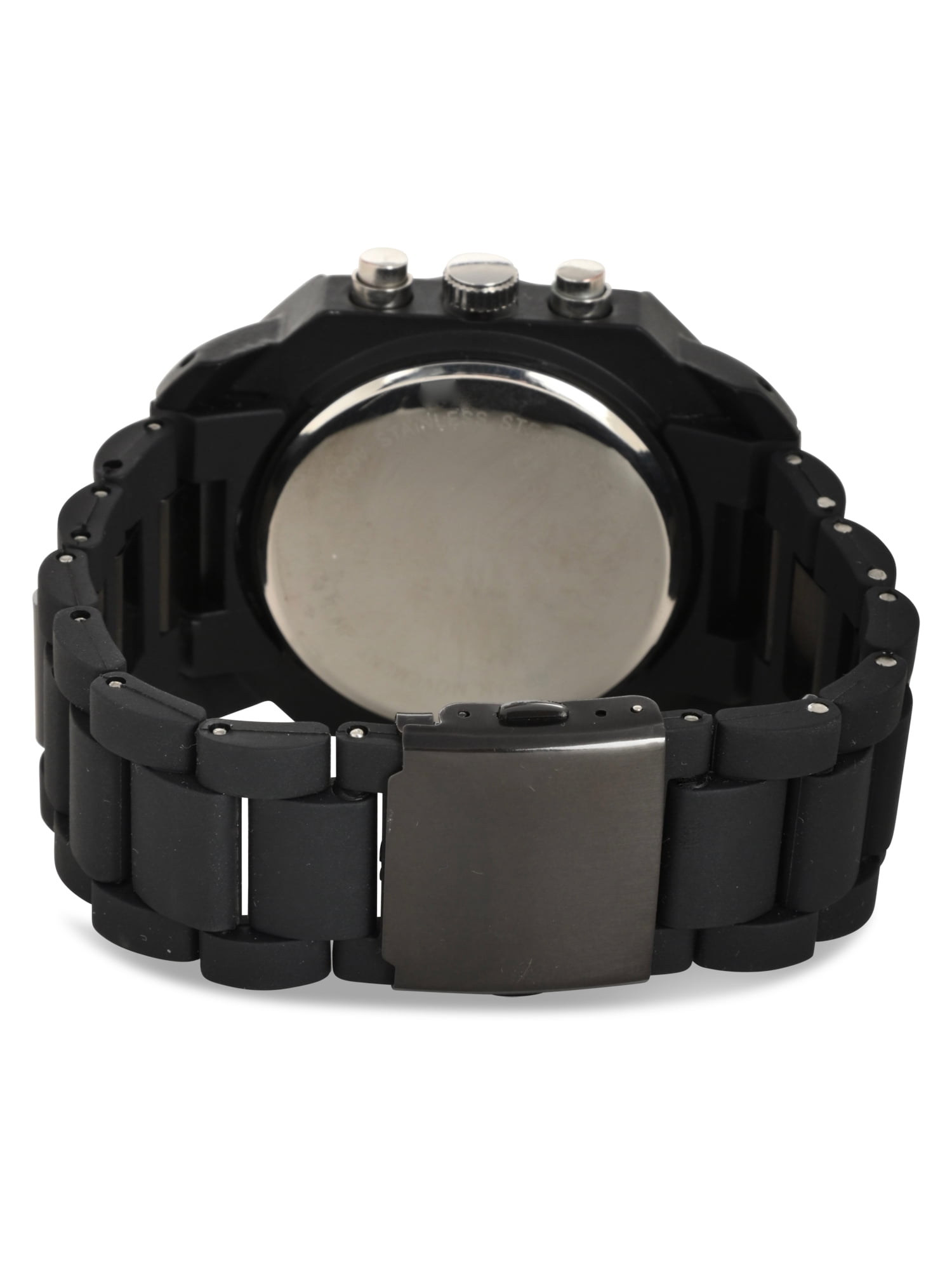 U.S. Polo Assn. Men's Watch in Black Case w/ Red and Blue Analog and Digital Dial (US8867WM)