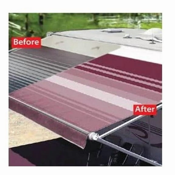 JU156C00 14 & 2 in. Stacking Blsf Awning - White