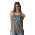 thumbnail image 2 of Friendship Day Aqua Pink Racerback Tank Women -Image by Shutterstock, Female Small, 2 of 4