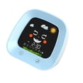 thumbnail image 4 of Despertadores para niños, reloj digital con luz nocturna y sonido para entrenar el sueño. Azul, 4 of 9