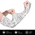 thumbnail image 3 of Sun Protection Arm Sleeves for Men Women, America Landmarks2 Sleeves to Cover Arms with Thumb Hole Cooling Sleeve, 3 of 6