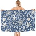 thumbnail image 2 of Yibo Funny Starfish on The Beach Towel Quick Dry Pool Towel Ultra Absorbent Lightweight for Bathroom Outdoor, 2 of 9