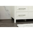thumbnail image 5 of Elegant Decor Irene 60" Zinc Alloy MDF Single Bathroom Vanity in White, 5 of 8