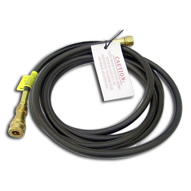 Mr. Heater F271802 Big/Tough Buddy 12Ft RV Hose W/ Quick Connect x 3/8
