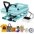 thumbnail image 1 of VEVOR Hybrid Heat Press, 15 x 15 inch, 5-in-1 Multifunction, Heat Up Fast and Even, All-New Patented Design, Easy to Control, Sublimation Press Machine, 1 of 9