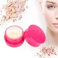 thumbnail image 2 of M Buder Vintage Rose Empty Makeup Loose Powder Dispenser Box Cosmetic Case with Powder Puff Rose Red (2.2 inches / 5.5 cm), 2 of 9