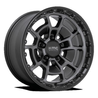 KMC KM718 Summit 17X8.5 Wheel, 6X135 18ET 106.1CB, Satin Black