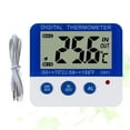 thumbnail image 1 of FONDOTIN 1Pcs C601 Thermometer for Refrigerator Monitoring with Temperature Alarm Range and ABS Material, 1 of 8