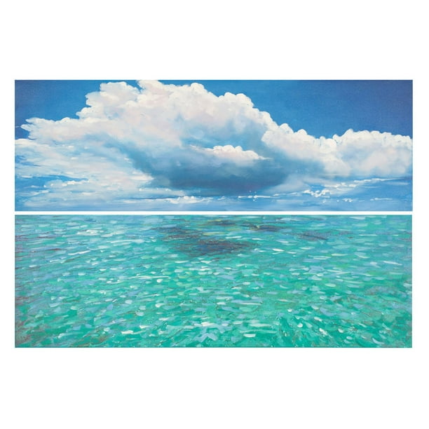 Safavieh Caribbean Seas Diptych Wall Art - Walmart.com ...
