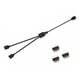 thumbnail image 1 of Cable De Extensión Argb Adaptador de cable de extensión ARGB Cable divisor RGB para placa base (12V 4Pin) Likrtyny  Para estrenar, 1 of 7
