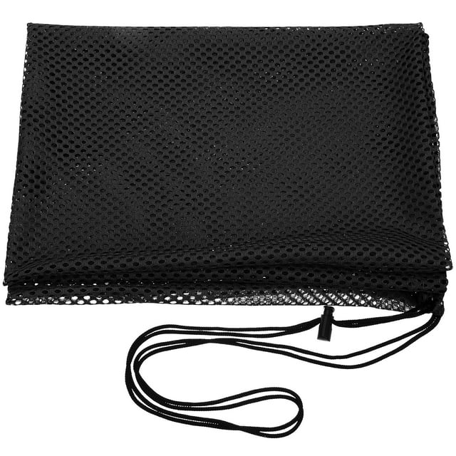 OULII Portable Balls Bag Rectangular Drawstring Storage Bag 1 Set for Students