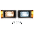 thumbnail image 4 of KOJEM Projector Headlight Compatible with 1990-2017 Mack CH613 SFA Hood Truck Headlamp Front Lamp Clear And Amber Lens, 4 of 8