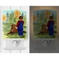 thumbnail image 2 of Caroline's Treasures SS8547CNL Little boy with his Chesapeake Bay Retriever Ceramic Night Light, 6x4x3", multicolor, 2 of 2