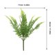 thumbnail image 3 of 2 piezas de helechos artificiales para decoración, plantas de plástico de imitación realistas para el hogar, la oficina, el jardín y la boda., 3 of 8