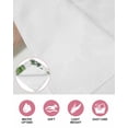 thumbnail image 6 of Green Leaves Kitchen Dish Towels for Drying Dishes Set of 3, Tropical Summer Botanical Watercolor Elegant Wooden Waffle Weave Microfiber Hand Tea Bathroom Towels Quick Dry & Absorbent Towel 15.7x23.6, 6 of 7
