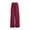 Wine, variant on LIIPEE Girls Cargo Pants Spring Summer Casual Stretch Elastic Empire Waist Drawstring Wide Leg Pants With Pockets Toddler Leisure Parties Vacation Streetwear Daily Wear Pants,Purple,L/155