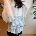 thumbnail image 4 of Bolso de algodón Wdftyju para ropa hombro plisado 1810-PZ20240531012253, 4 of 7
