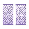 thumbnail image 2 of Scalewing Thread Curtain Door Partition Sheer Window Drape for Background Decor Light Purple 79x39 Inches 2 Pieces, 2 of 5