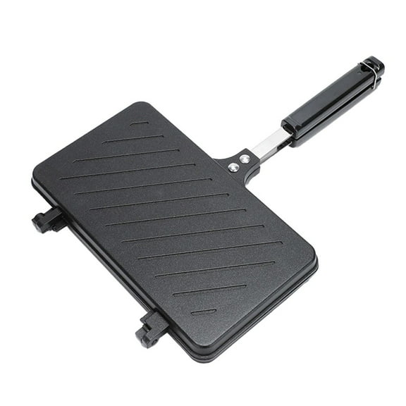 Versatile Camping Sandwich Maker: Non-Stick, Quick Heat, Easy Clean