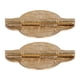 thumbnail image 1 of Bisagra de latón, juego de 2 bisagras antiguas, bisagras pequeñas, bisagras para cajón, solución innovadora, 1 of 12