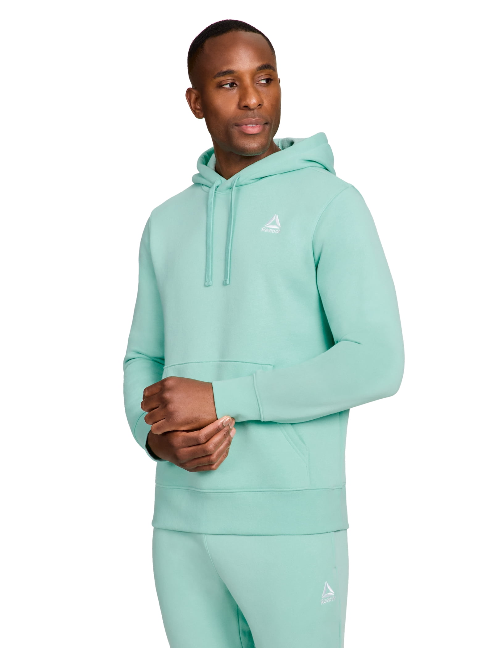 Reebok Men's and Big Men's Game Day Fleece Left Chest Hoodie, Sizes XS-5XL