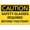 Warning Sign 6, variant on Caution Safety Glasses Worn at All Time Sign 12 x 8 Inches - UV Printed Aluminum, Weatherproof Security Sign, Fits Home, Business, Outdoor Workshop