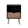 thumbnail image 2 of Buró Top Living Nórdico con Estante y Cajón Negro, 2 of 9