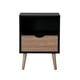thumbnail image 2 of Buró Top Living Nórdico con Estante y Cajón Negro, 2 of 9