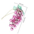 thumbnail image 2 of IDEANATEGRATE Adorno Colgante De De Uvas Artificiales Para Ambiente Festivo Y, 2 of 7