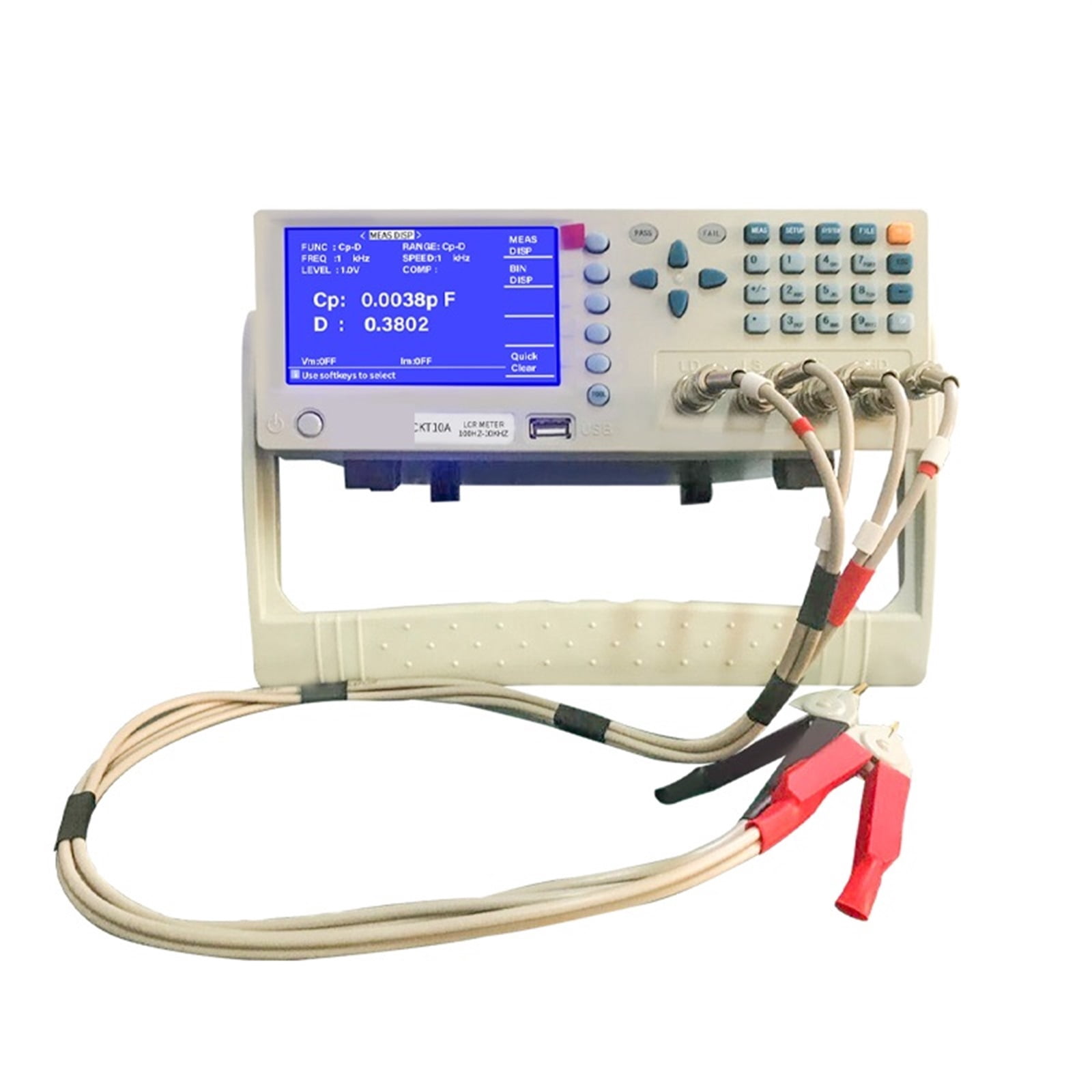 CKT10 CKT10A CKT30 RLC Meter Digital LCR Meter ESR Tester Resistance Meter ,Accurate and Speed