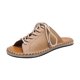 thumbnail image 2 of New Espadrille Flat Roman Sandalias de suela blanda de playa para mujer Wmkox8yii ytu1632, 2 of 3