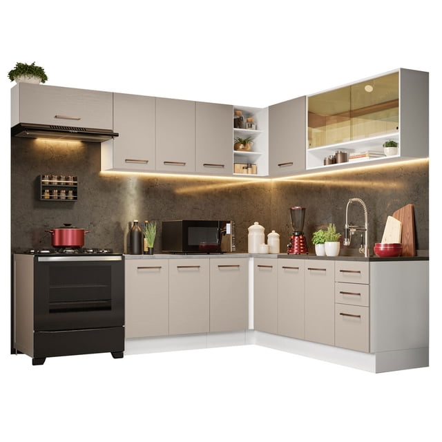 Cocina Integral Completa Modular Madesa Agata 486cm BC 01